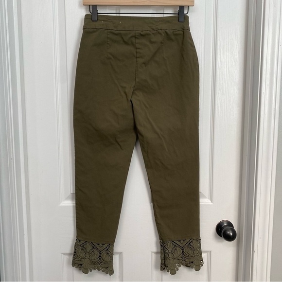 Est 1946 Olive Green Contemporary Dress Pants Size 2 - Picture 6 of 16